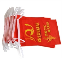 欢度国庆串旗 国旗 14*20cm