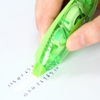 得力8104，5mm×6m树叶形状可爱创意 大容量修正带 改正带 涂改带