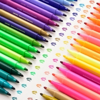 得力70714，36色托马斯三角杆水彩笔（1/12/144）儿童学生绘画套装安全美术用品
