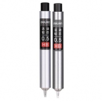 得力S491/S492，0.5mm/0.7mm按动出铅自动铅笔芯（HB），活动铅芯活动铅笔芯铅芯