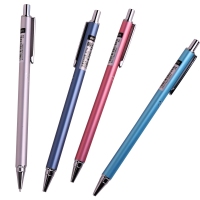 得力S714/S715，0.5mm/0.7mm活动铅笔学生金属按动铅笔自动铅笔绘图铅笔 