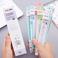 得力A736，0.38mm全针管中性笔芯通用替芯
