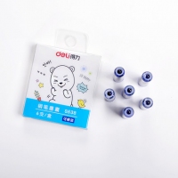 得力S638，钢笔墨囊 补充液 钢笔墨胆墨裹 钢笔墨水替换芯（6支/盒）