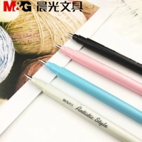 晨光0601，学生钢笔（时尚办公活塞上墨不锈钢暗尖塑料笔杆