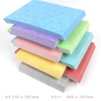 a4凤尾纹卡纸(1/彩色手工厚印花卡纸皮纹a3++180g标书封皮封面纸