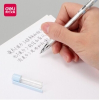 得力A651，0.5mm萌趣可擦中性笔热敏擦黑色全针管中性擦水笔（12/144/1728）韩版可爱创意小学生用签字笔碳素笔