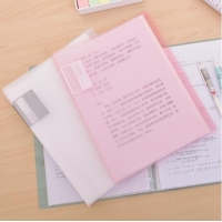 得力72556，A4，40页学生资料册（1/12/48）彩色多页文件夹试卷夹办公用品