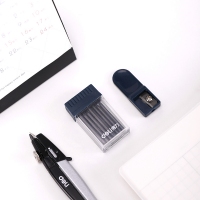 得力8600，圆规替芯2.0mm学生学习办公通用圆规替芯带卷笔刀文具 