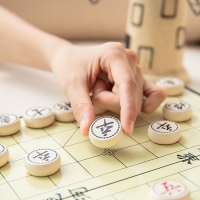 得力6753，磁石象棋中国象棋套装（1/18/36）棋盘儿童学生成人大号家用益智