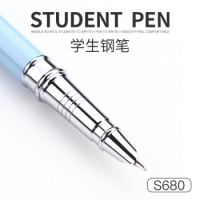 得力S680，学生钢笔（12/288/576）暗尖钢笔 小尖学生钢笔