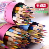 （特惠品）小树苗QN511801，18色筒装彩铅（1/16/160）甜品时光彩色铅笔