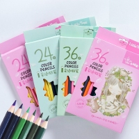 （特惠品）小树苗QN5112A，12色盒装彩铅（1/24/240）小树苗12色彩...