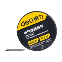 得力电工胶带（1/10/250）DL5261，PVC电气绝缘胶带 电工防水胶布 耐寒耐磨抗老化阻燃家用工业用电器绝缘胶布