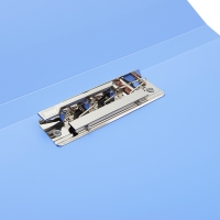 晨光ADM95091，A4单夹（1/20/120）办公21mm厚料文件夹文件册胶档案资料夹子-蓝色