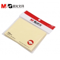 晨光YS-04，76*102mm 100页便利贴百事贴（1/20/360）N次贴黄色 易事帖办公便签纸