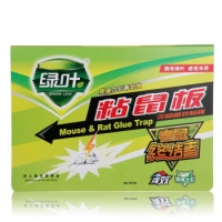 绿叶GL1019，粘鼠板 灭鼠板 老鼠夹捕鼠器 粘老鼠药贴20片装 