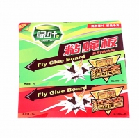 正品绿叶3004，灭蝇纸（1/50/1000）粘蝇纸苍蝇贴苍蝇纸贴条粘蝇板含引诱剂