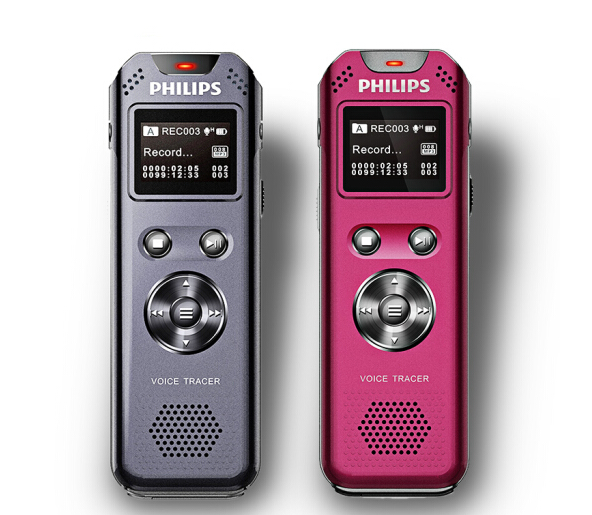 飞利浦（PHILIPS） VTR5810录音笔MP3数字降噪FM收录 高清电话录音 收音机 VTR5800