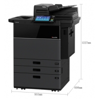 东芝（TOSHIBA） e-STUDIO 6508A 黑白数码复合机 东芝复印机 多功能 （每分钟65张速度）