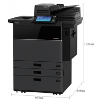 东芝（TOSHIBA） e-STUDIO 8508A 黑白数码复合机 东芝复印机 多功能 （每分钟85张速度）