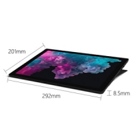微软（Microsoft）Surface Pro 6 二合一平板电脑笔记本 12.3英寸（第八代Core i5 8G 256G SSD）典雅黑