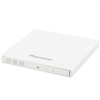 先锋(Pioneer) 8倍速USB2.0外置光驱DVD刻录机移动光驱白色(兼容win7/8/10/XP/苹果MAC双系统/XU01CW