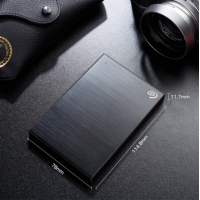希捷(Seagate) 4TB USB3.0 移动硬盘 睿品新版铭 时尚金属拉丝面板 自动备份 高速传输 兼容Mac 便携 商务黑