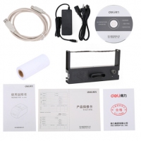 得力（deli）DL-220D 小票针式打印机 微型针式打印机
