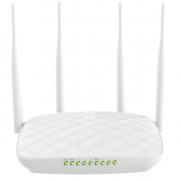 腾达（Tenda）FH456 家用 4天线覆盖450㎡无线路由器 （可充当Wifi信号放大器 中继器 穿墙【信号增强版】300M