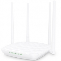 腾达（Tenda）FH456 家用 4天线覆盖450㎡无线路由器 （可充当Wifi信号放大器 中继器 穿墙【信号增强版】300M