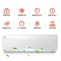 格力（GREE）1.5匹定频 壁挂式冷暖空调（清爽白） KFR-32GW/(32592)NhAa-3