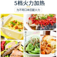美的（Midea）M1-L213B 快捷微波炉 360°转盘加热 旋钮操控 精准控温 五档火力 21升