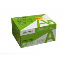 绿朝阳复印纸A5，F1901-16 朝阳70g，A5多功能静电复印纸（16包装）爆款一口价，打印纸，传真纸