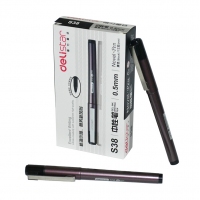 得力s38，0.5mm新格调中性笔