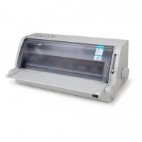 得力DL-690K，针式打印机（1/1）110列平推式发票打印机，票据打印机 可打381纸