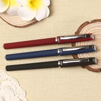 PC1128 宝克 0.5mm经典喷砂系列办公中性笔/签字笔