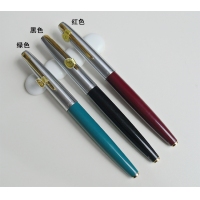 100 英雄 半黑半红钢笔