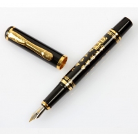 9076 英雄 书香门第铱金笔（明尖）