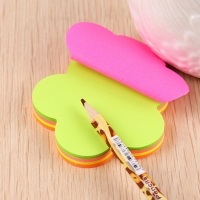 品为Y203，3*3荧光叠色造型易事贴，Y203百事贴，N次贴，便笺