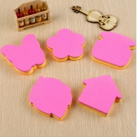 品为Y203，3*3荧光叠色造型易事贴，Y203百事贴，N次贴，便笺