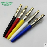 616-2 英雄 金夹新品多彩色学生练字专用铱金钢笔