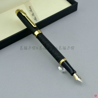 英雄1519绒砂黑杆金夹钢笔，铱金笔，练字书法绘画学生办公铱金墨水礼品钢笔