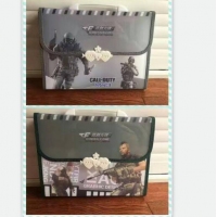 小天使 A4，12格卡通带锁风琴包-混装