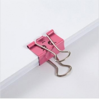 齐心B3684，萌彩色4#长尾夹