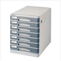 齐心B2202，七层金属文件柜，带锁