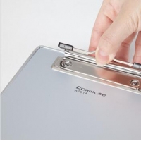 齐心 A7014 高级铝合金平板夹 A5