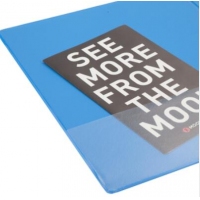 齐心 A0234 易展示 美式三面插袋文件夹 A4 3寸2孔D型夹