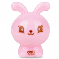 得力0560，悠悠兔卷笔刀，削笔刀