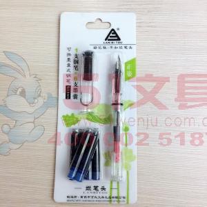 烂笔头757-2，卡装钢笔 2支/卡（1/24/144）