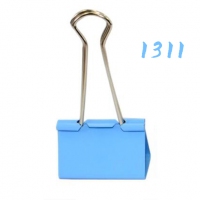 （特价）天文1311,1号彩色长尾票夹（1/48）51mm筒装长尾夹 51mm燕尾夹，票据夹